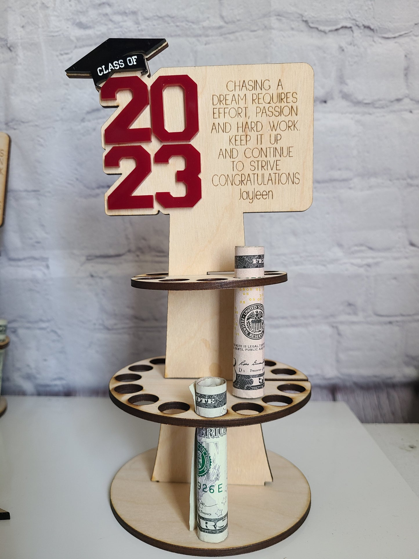 Graduation Money Tower