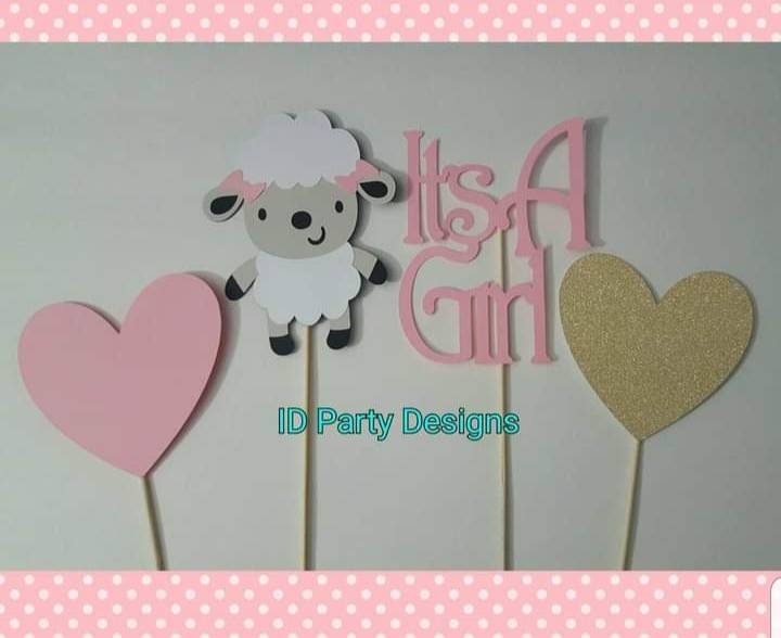 LITTLE LAMB BANNER Little Lamb birthday baby shower Lamb Baby Shower
