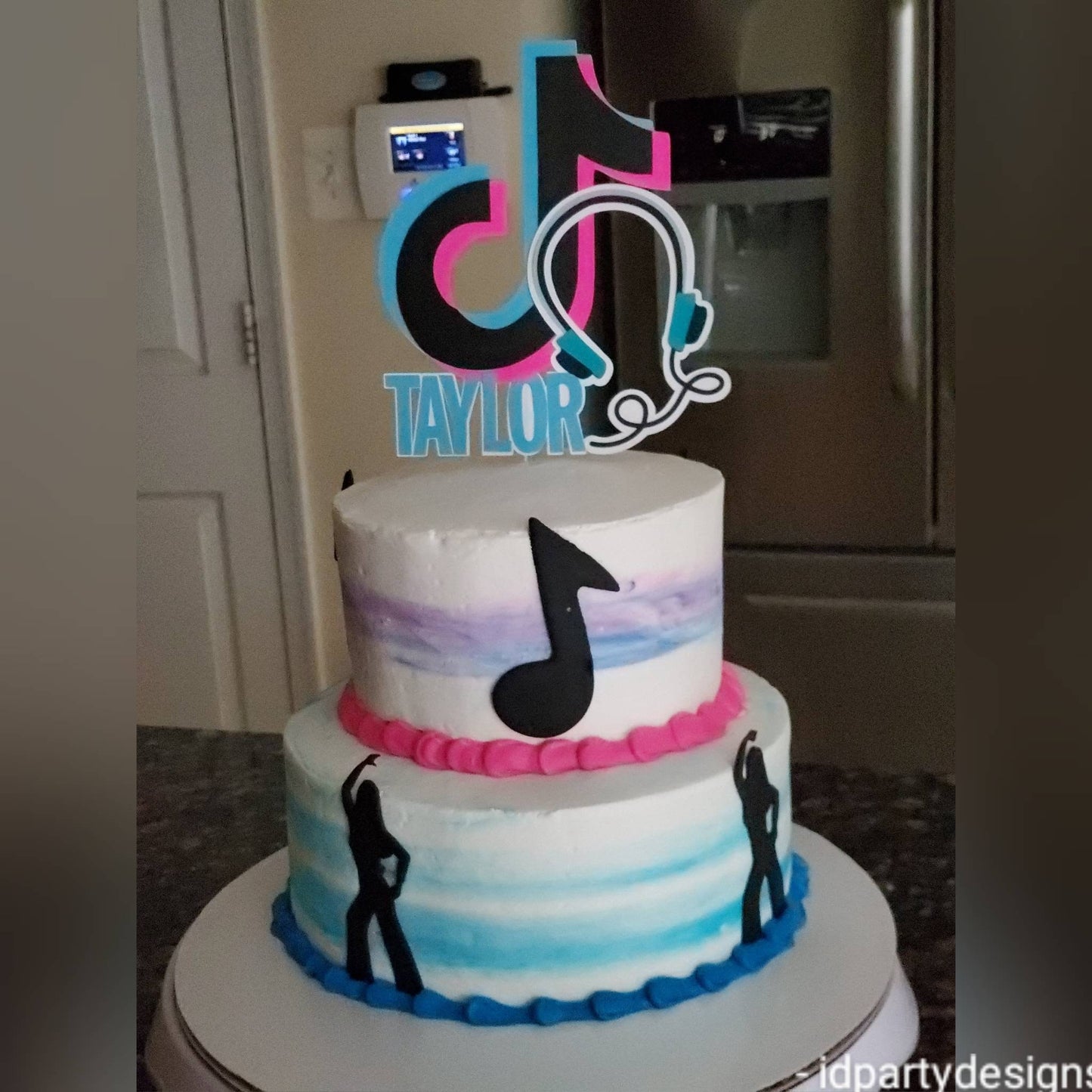 TIKTOK tik tok cake topper ANY AGE
