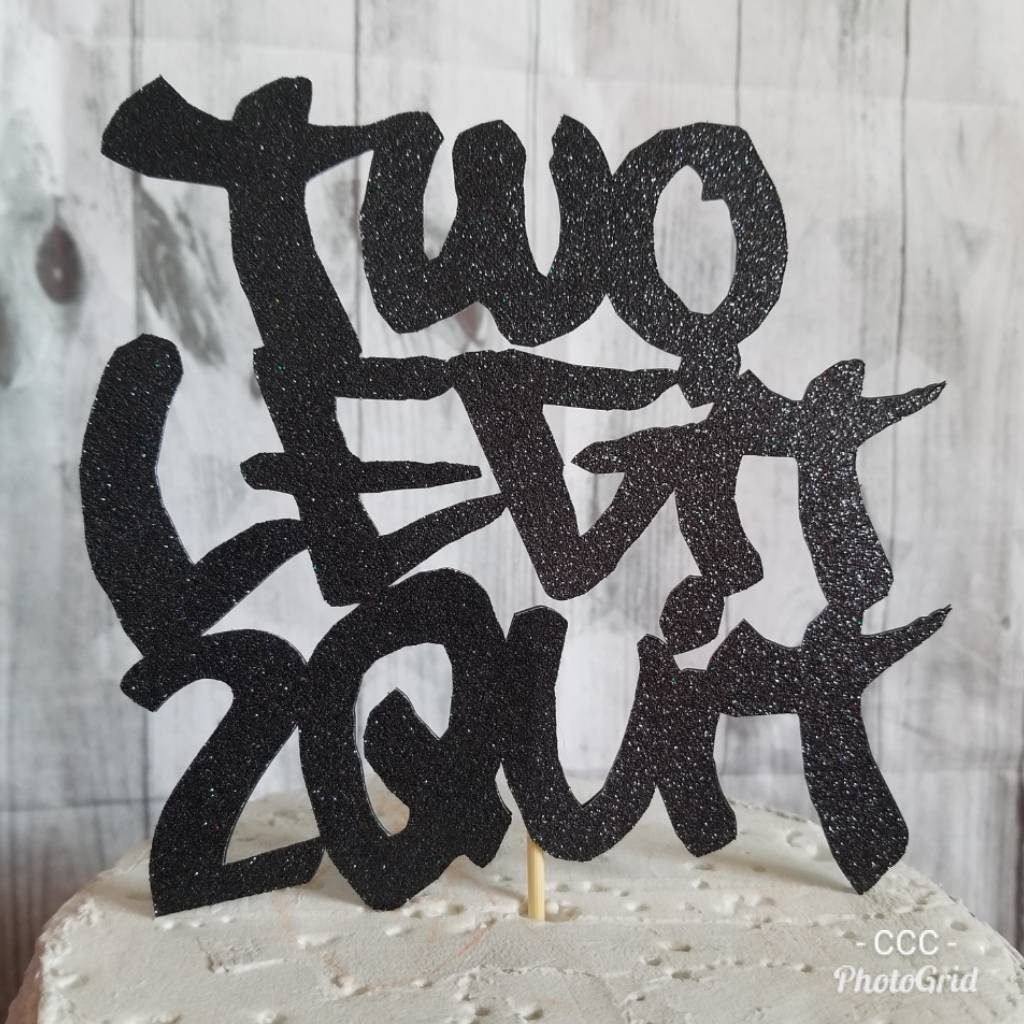 90s TWO LEGIT TO Quit Cake Topper Hip Hop Birthday Cupcake Toppers Fresh Prince Boom Box 90s Themed I love the 90s