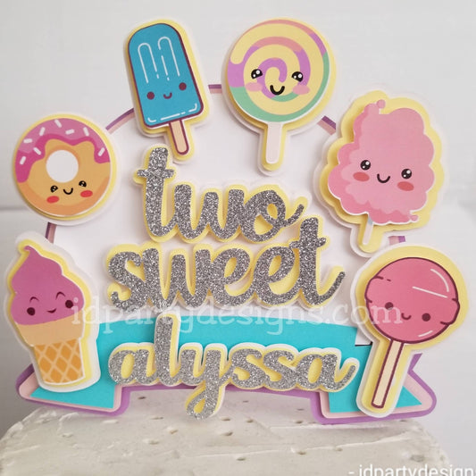 TWO SWEET CANDY Cake Candy Shop Candy Shoppe Sweet Shop Sweet Shoppe