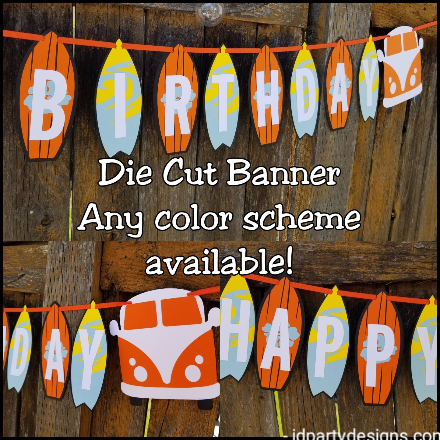 SURFING SANTA SURFER Banner The Big One Surfing banner Surfer Birthday Beach Birthday Beach Party Surfing Safari