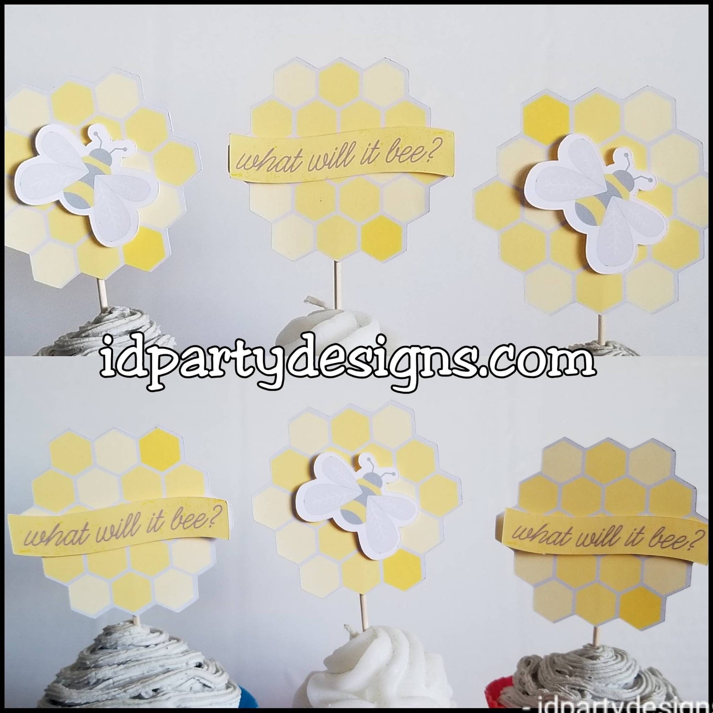 WHAT WILL BABY Bee Beehive Bee Banner Bee Gender Reveal Bee Baby Shower Mother to Bee