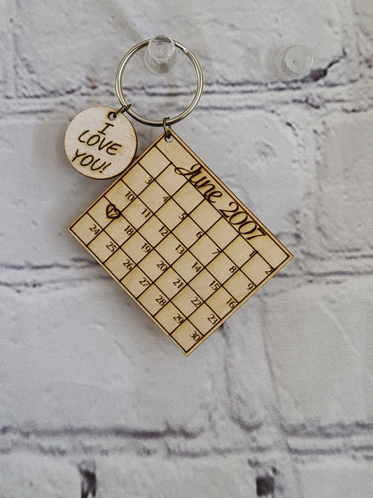 Special Date Keychain