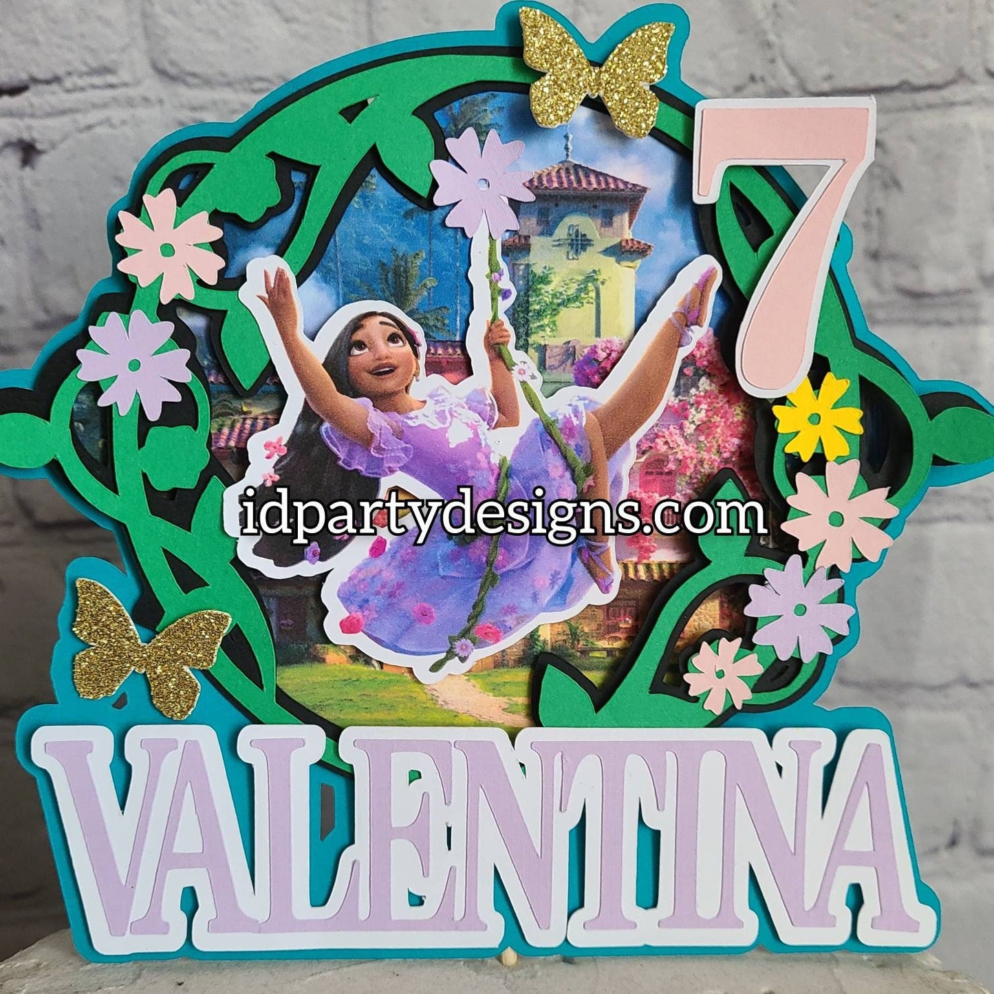 ENCANTO MIRABEL LUISA Cake Topper Disney Isabela Casita