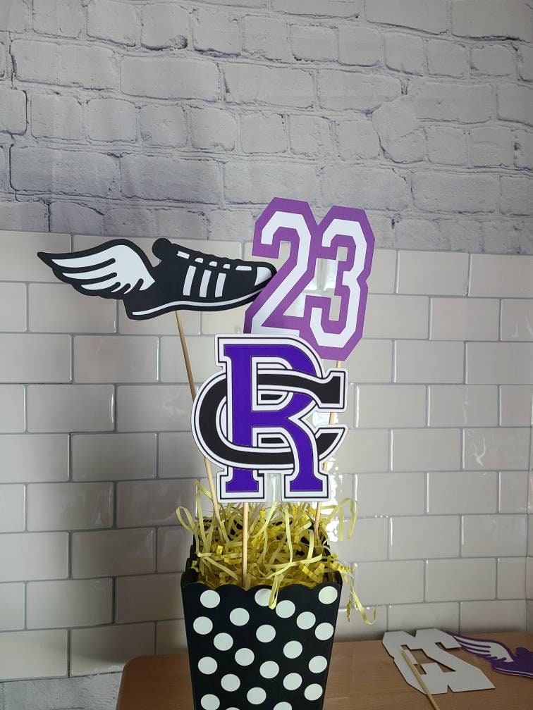 XC CROSS COUNTRY Cutouts Diecut Centerpiece Picks Cupcake Toppers Banquet 2023