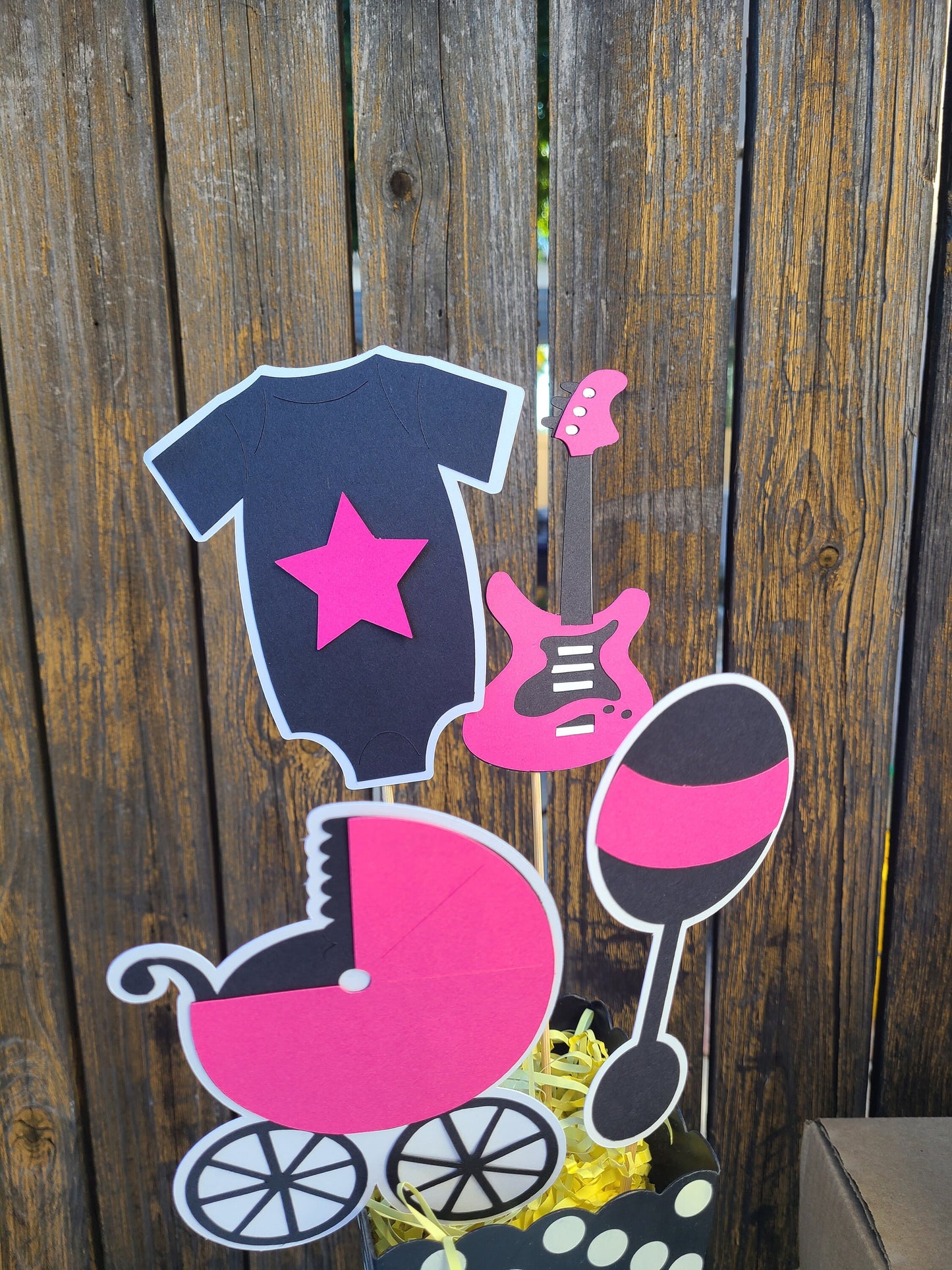 BOYS ROCK A BYE Girls Rock Rock A Bye Baby Born to Rock Rockstar Baby Shower Rock Birthday Music Birthday