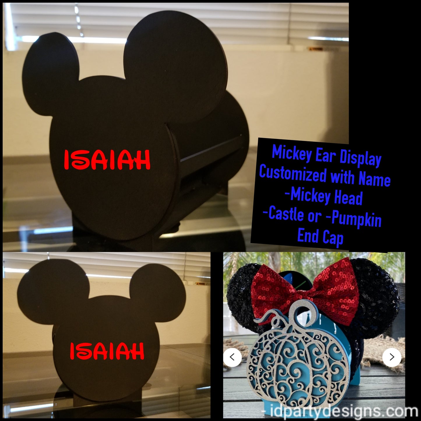 Mickey Ears Headband Holder