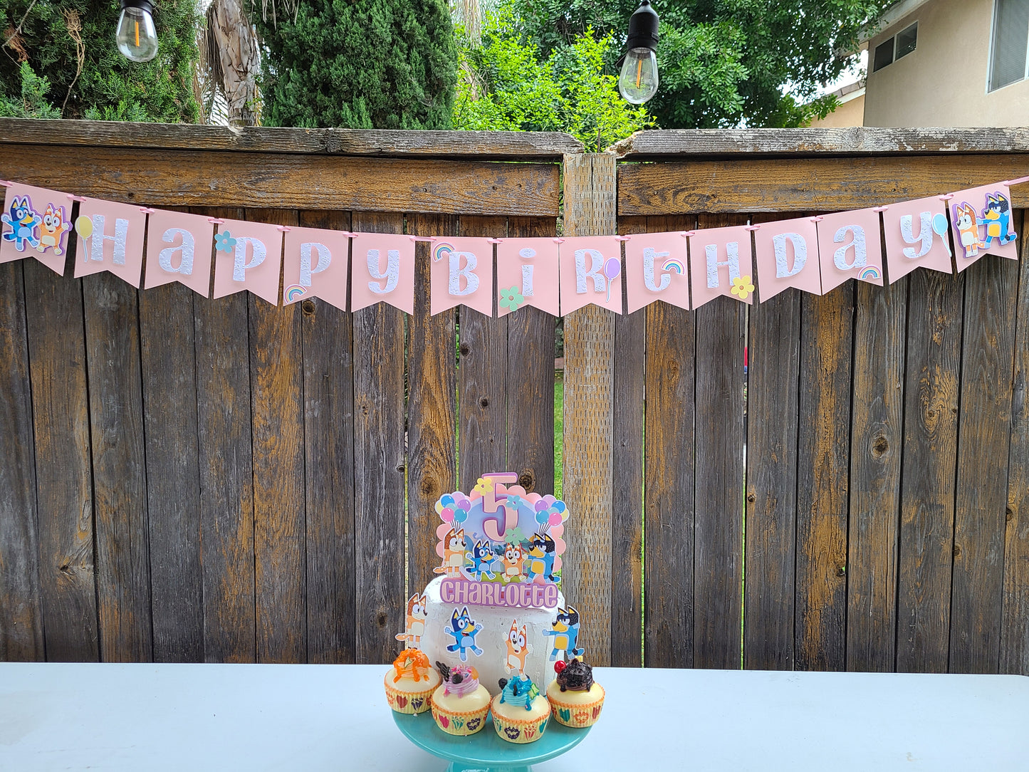 Bluey Cake Topper