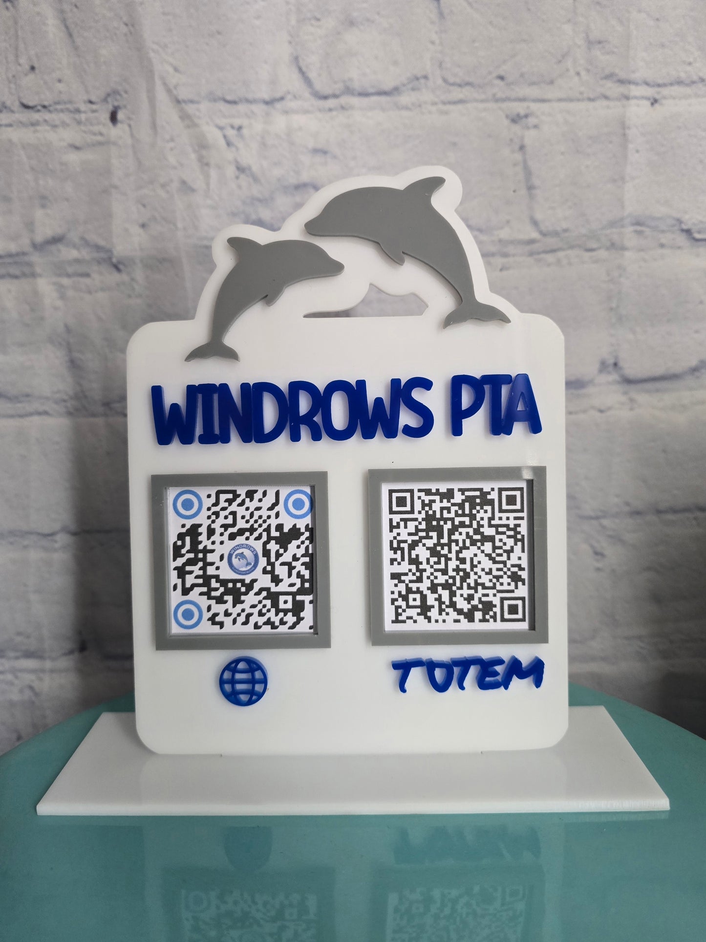 Social Media / Payment Acrylic Signs