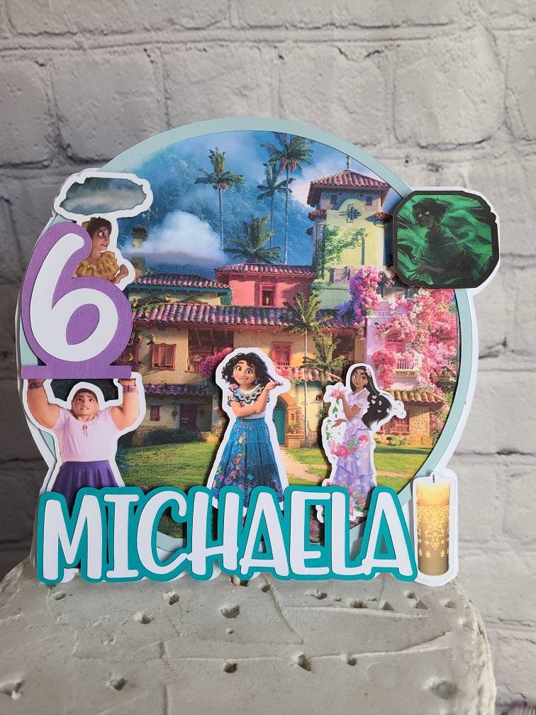 ENCANTO MIRABEL LUISA Cake Topper Disney Isabela Casita