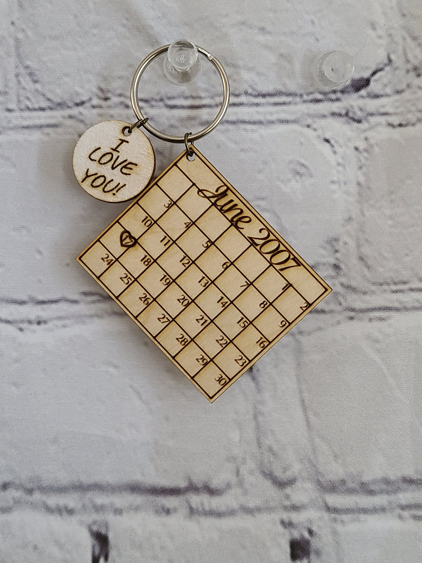 Special Date Keychain