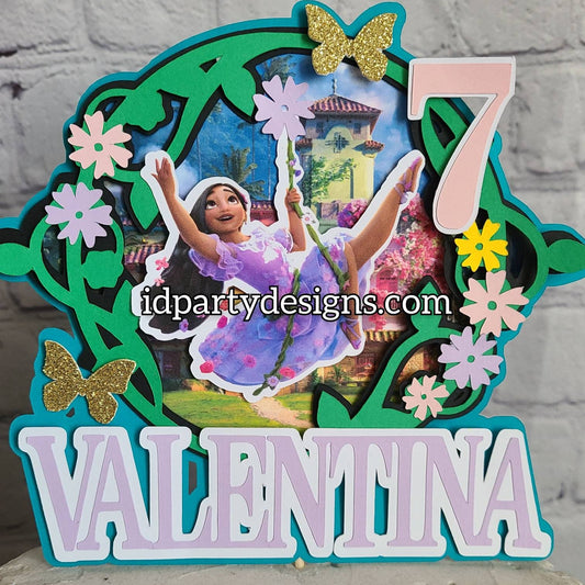 ENCANTO VALENTINA CAKE Topper Luisa Maribel Luis Bruno